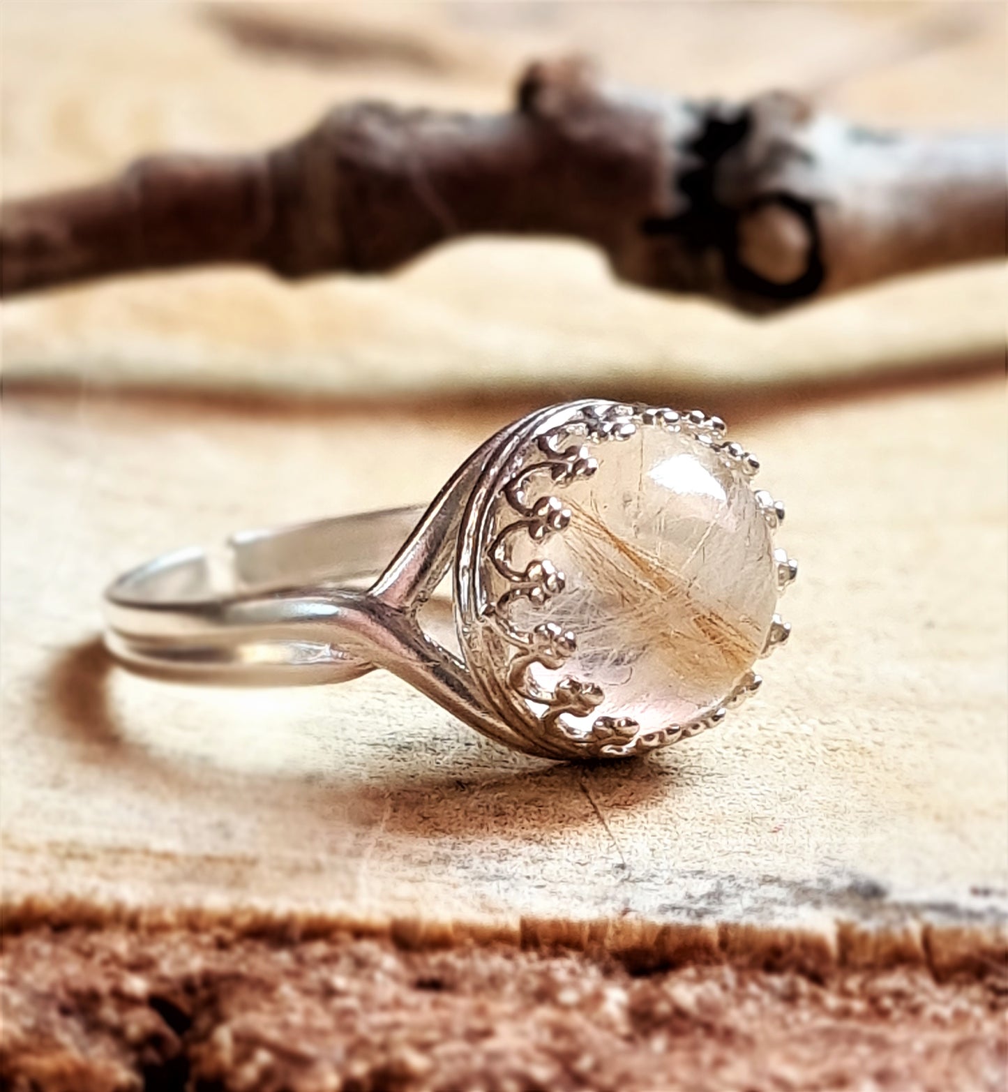 Tierfellring Anne