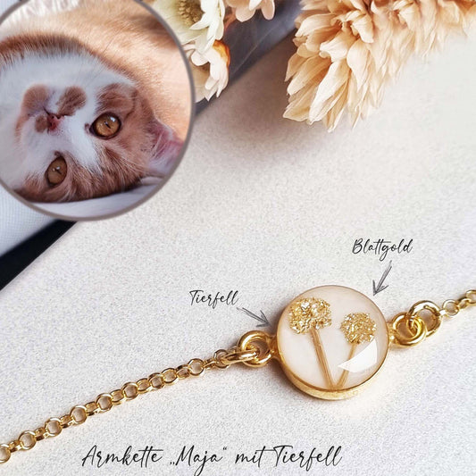 Tierfell Armkette Maja