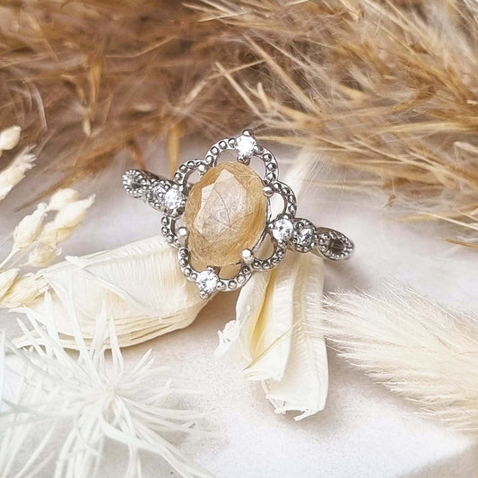 Tierfell Ring Sophia